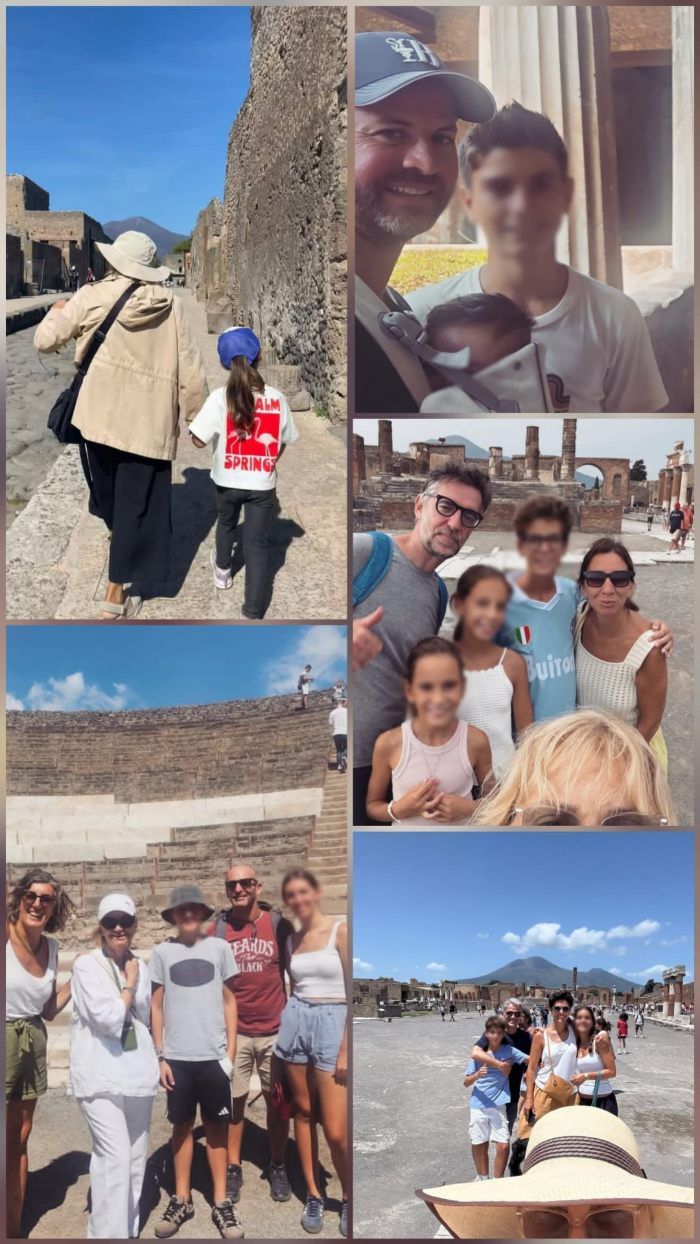 Nuestras visitas con familias en Pompeya