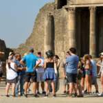 ¿A qué hora son las visitas guiadas en Pompeya?