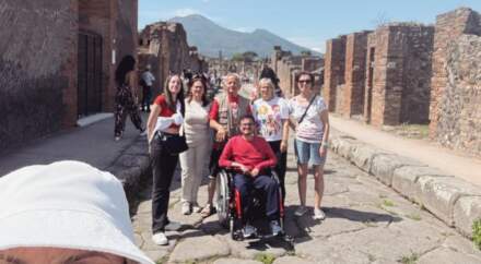 Visitas guiadas en Pompeya para personas en silla de ruedas