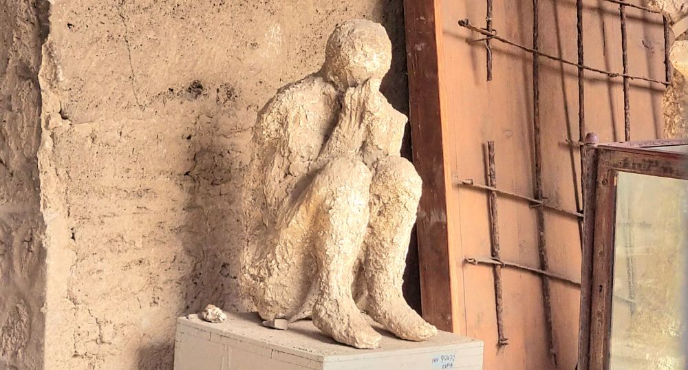 Visitas guiadas sobre los cuerpos en Pompeya y los efectos de Vesubio